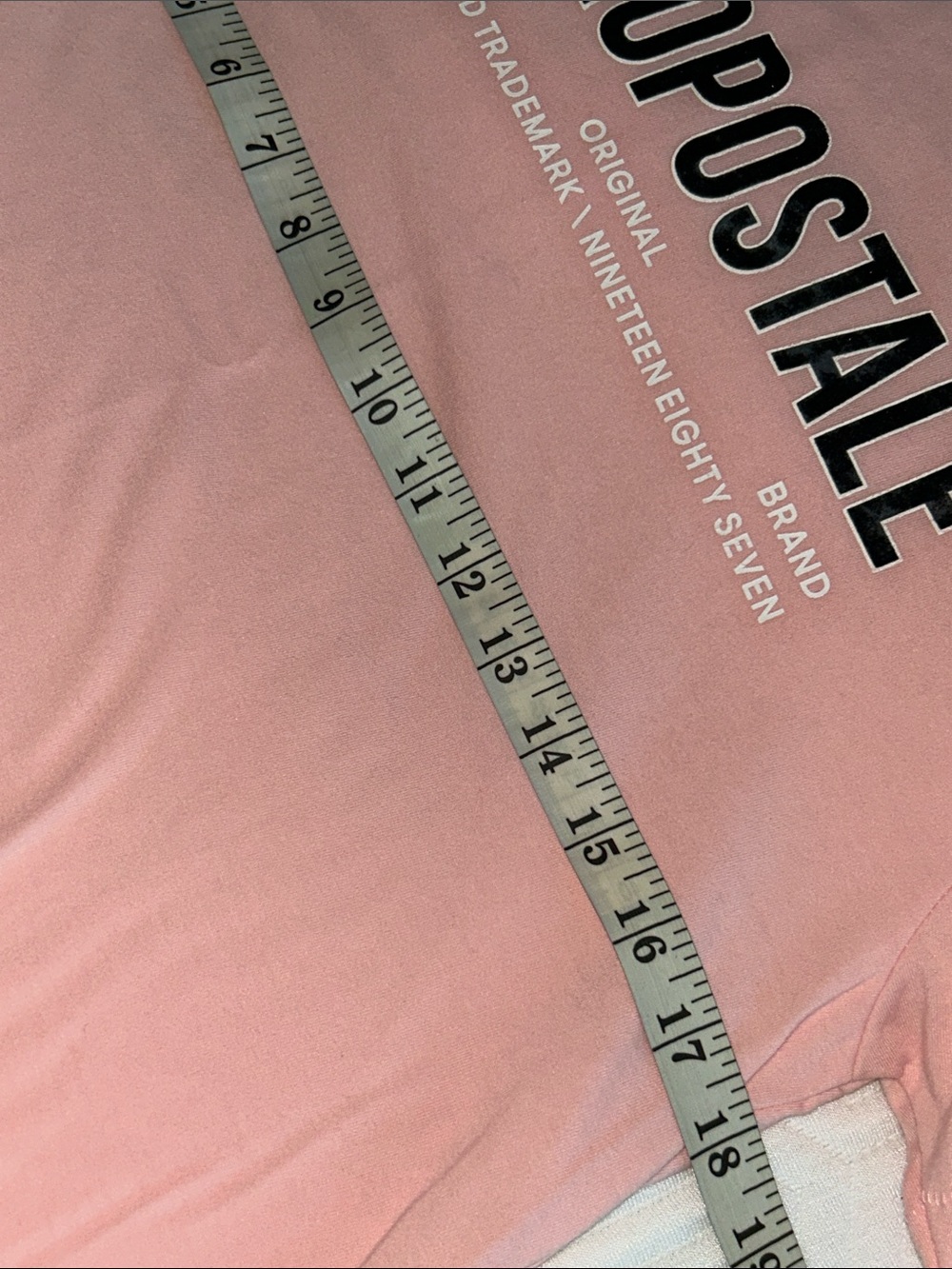 Aeropostale Light Pink Logo Tee - Picture 7 of 9